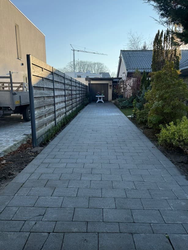 Terras & oprit reinigen in Gent